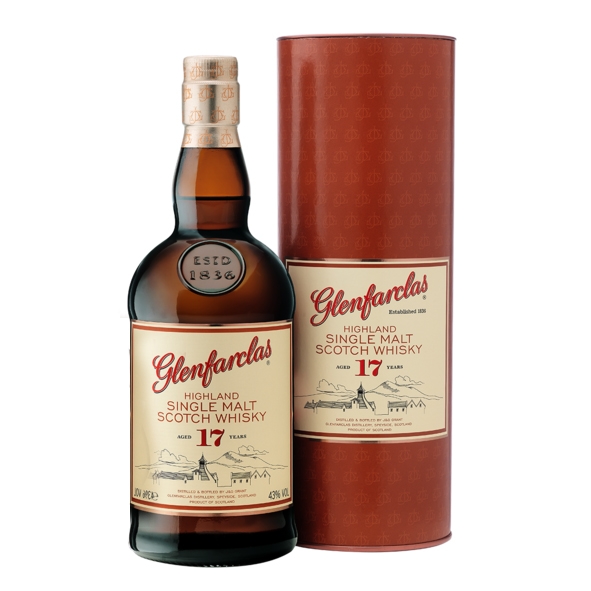 Glenfarclas 17 Jahre Single Malt Whisky 43 % 0,7 l