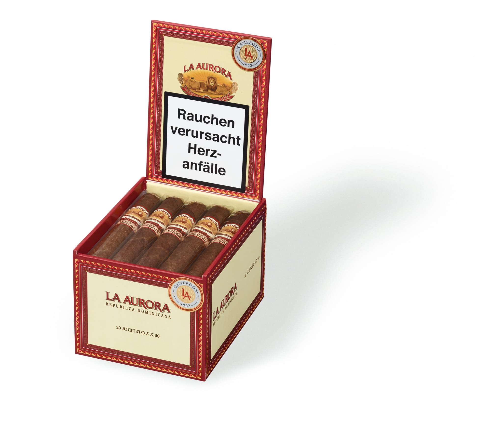 La Aurora 1903 Cameroon Robusto 2