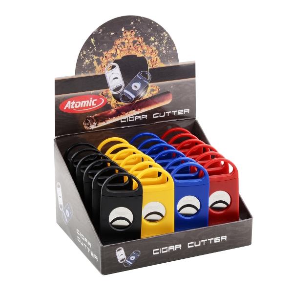 Atomic Zigarrenabschneider, 4 Farben (24er Display) 2