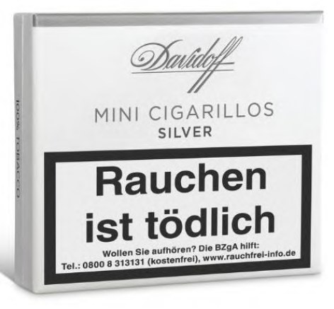 Davidoff Mini Cigarillos Silver