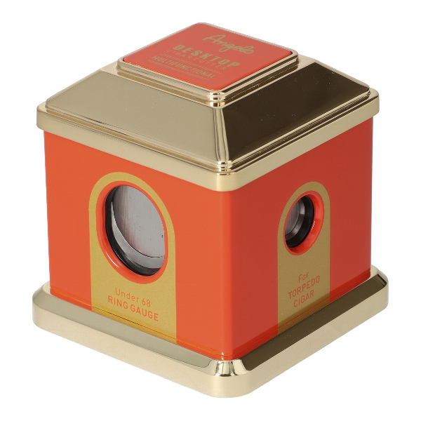 Angelo Tisch-Zigarrenabschneider orange/gold