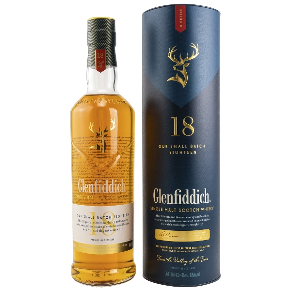 Glenfiddich 18 Jahre Single Malt Whisky 40 % 0,7 l
