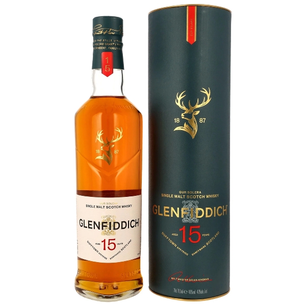 Glenfiddich 15 Jahre Solera Single Malt 40 % 0,7 l