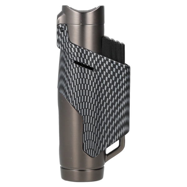 Formula Crocodile Avento Jet Feuerzeug 3-fach grau 2