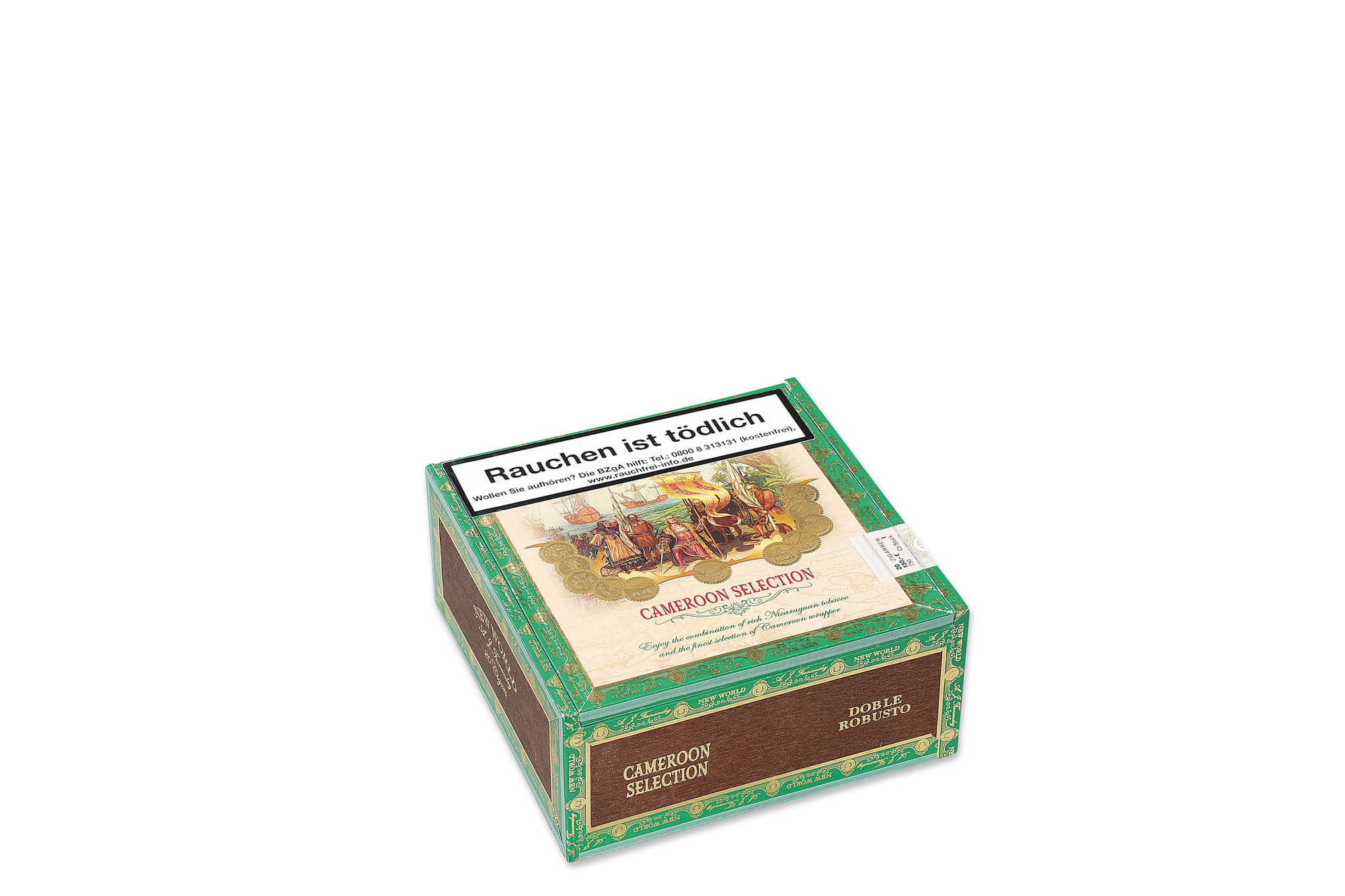 AJ Fernandez New World Cameroon Double Robusto 2