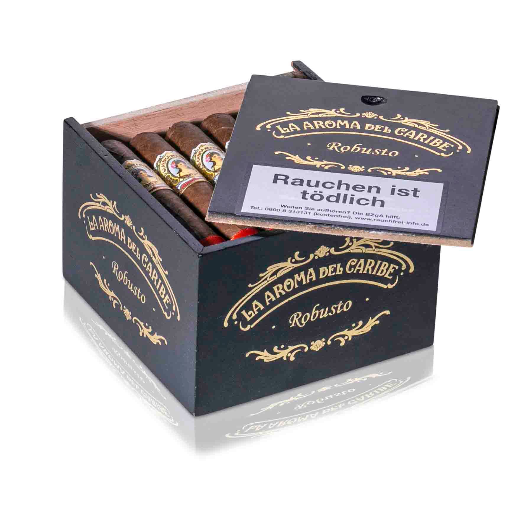 La Aroma del Caribe Base Line Robusto (Robusto Grande) 4