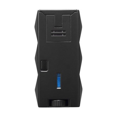 Colibri Quasar II Jet Feuerzeug schwarz mit Bohrer 2