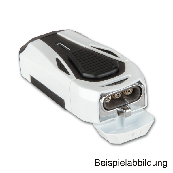 Colibri Boss III Jet Zigarrenfeuerzeug 3-fach gun mit Cutter 3